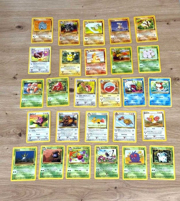 Jungle Cartas Originais Pokémon TCG WOTC - ING