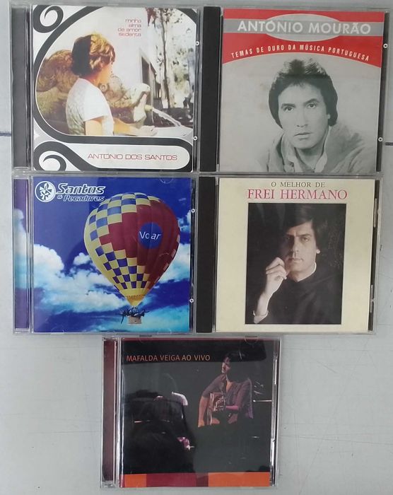 Lote 02. 15 CDs Originais Musica Portuguesa