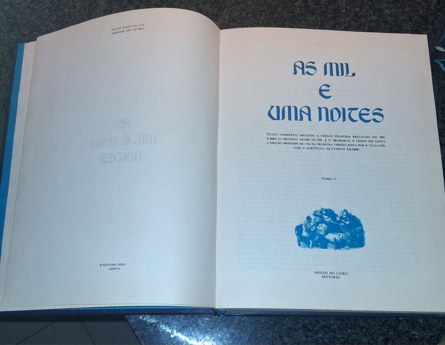 Coleção "As Mil e Uma Noites" - 6 volumes