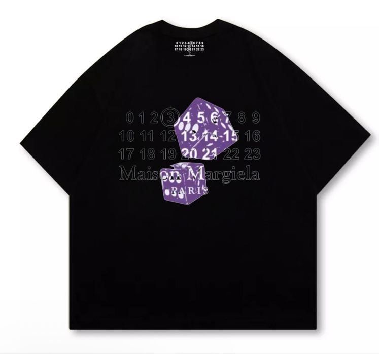 Футболки Maison Margiela Paris Logo унисекс мейсон марджела Новинки