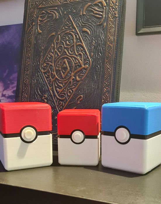 Deck Box para 60 cartas Pokemon - Pokeball