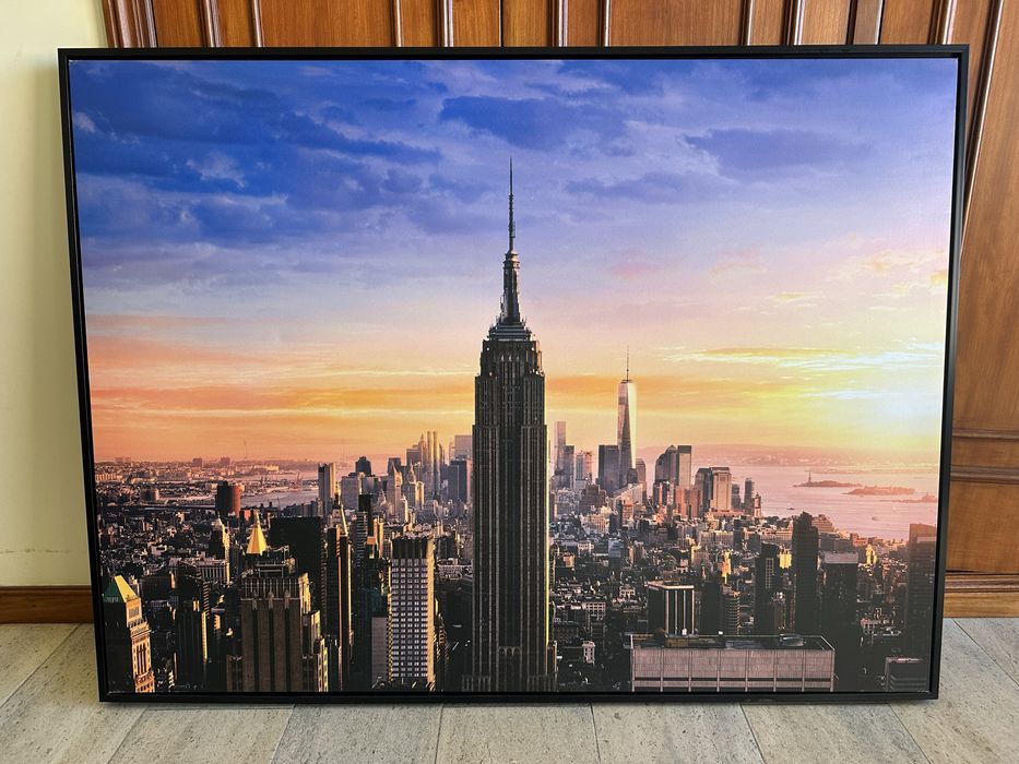 quadro new york empire state building