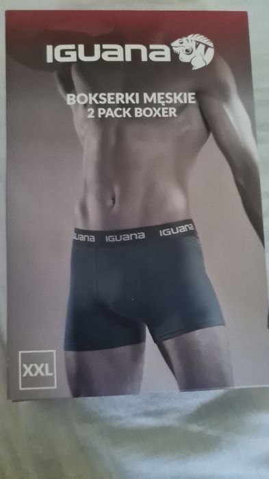 Męskie bokserki IGUANA 2-pak nowe r.XXL
