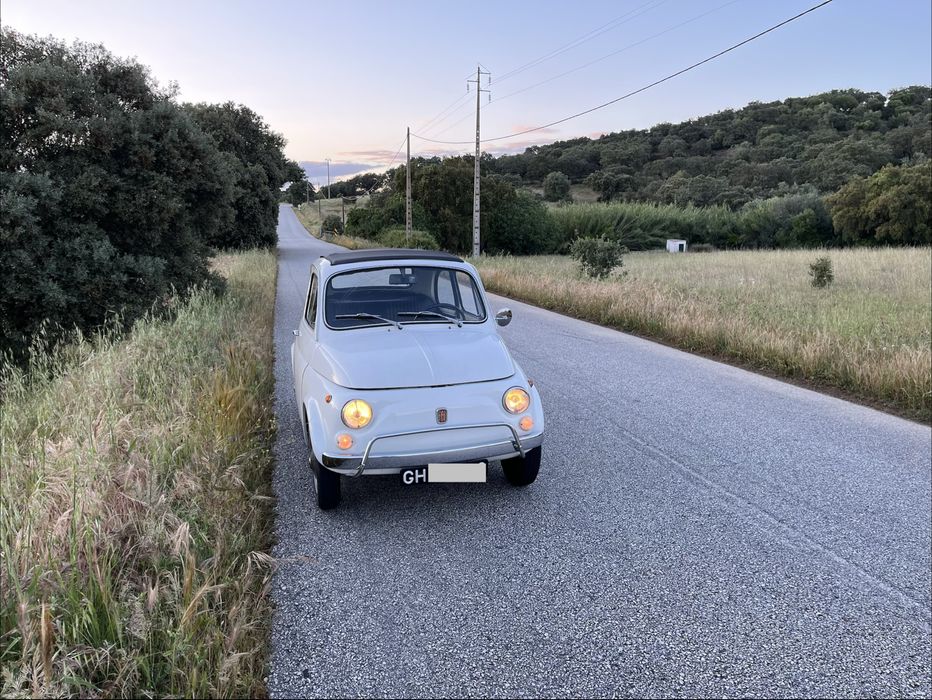 Fiat 500 1969 certificado pelo ACP