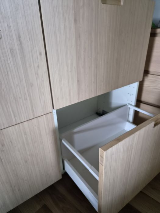 Szafka kuchenna Ikea metod maximera, front frojered