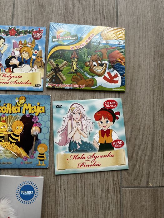 Zestaw bajek na DVD VCD dla dzieci