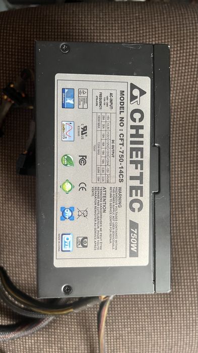 Блок живлення Chieftec CTF-750-14CS