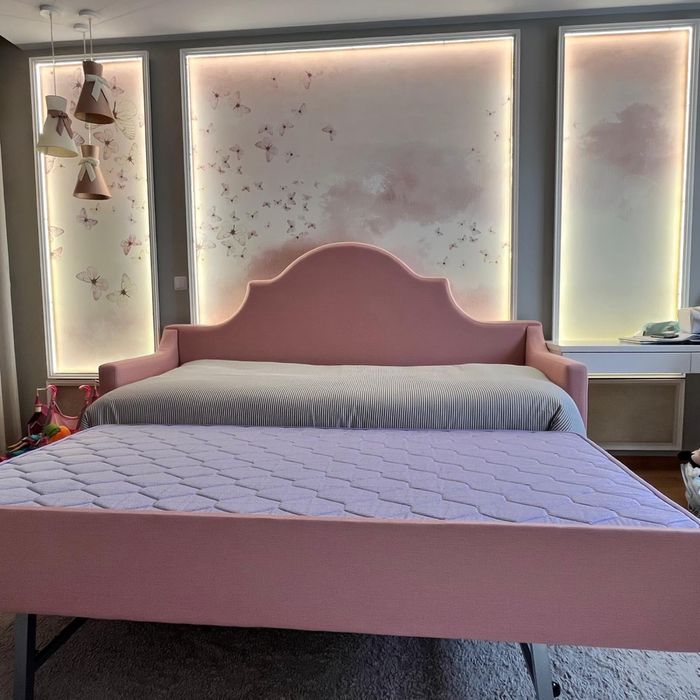 Cama juvenil de corpo e meio c/ cama extra