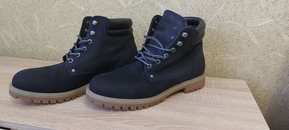 Чоловічі черевики сині