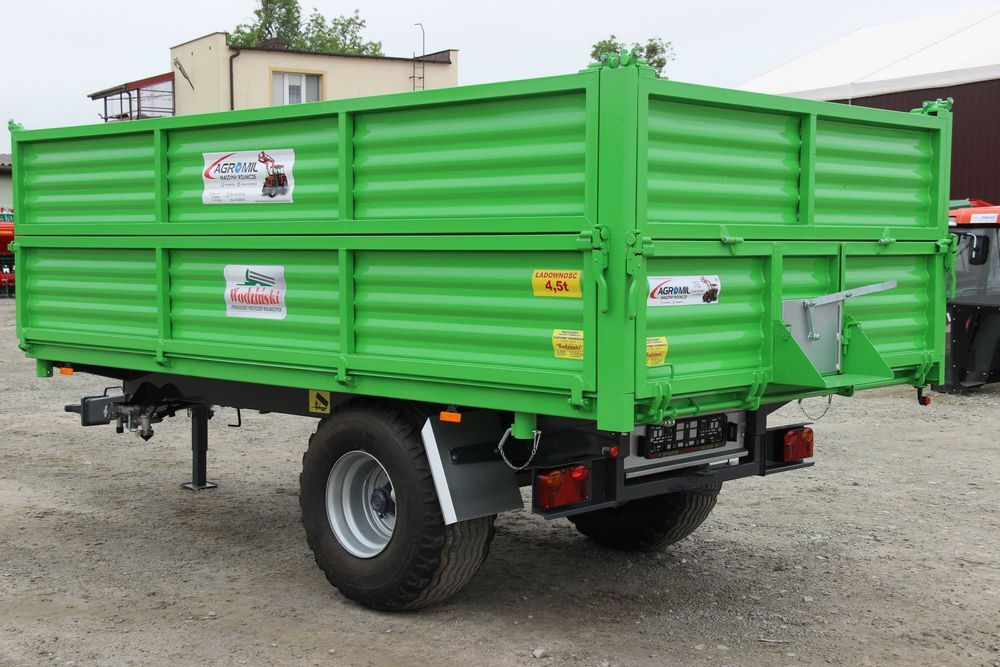 Przyczepa rolnicza WODZIŃSKI Model WTP1W1 Ładowność 3500 Kg promocja