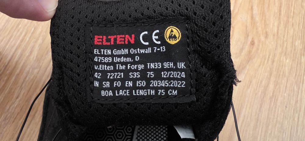 Botas Elten biqueira de Aço