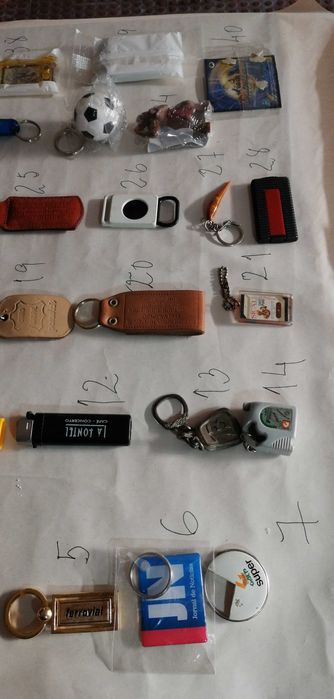 Porta chaves para utilização e colecionadores