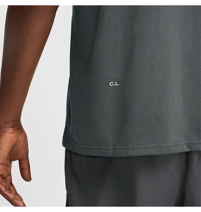 Футболка Nike Nocta Nrg Big Body Cs Grey оригінал FN7663-060