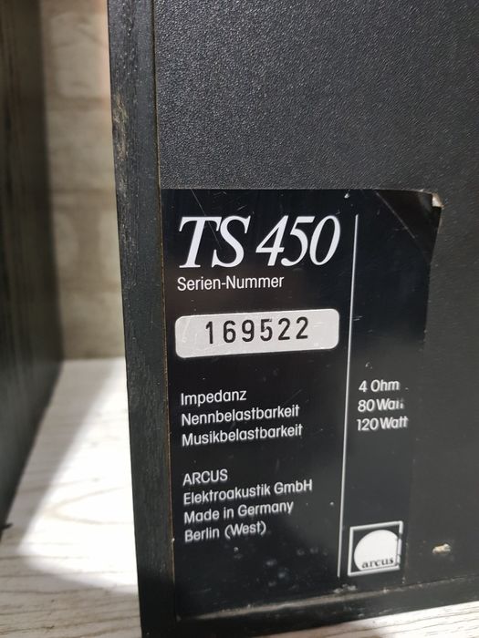 TOP! Полична акустика/полочная Arcus TS 450 б/у з Німеччини