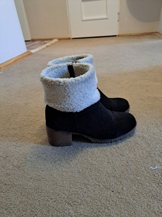 Buty zimowe 38 czarne