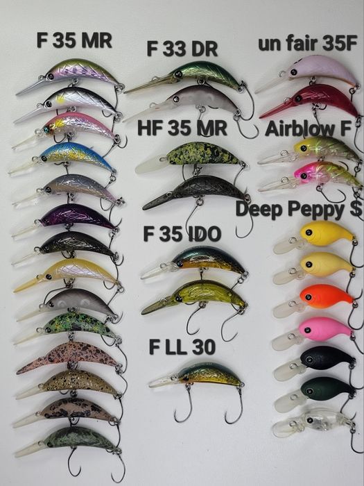 Малюки ...Timon, ZipBaits , Daiwa,  Shimano