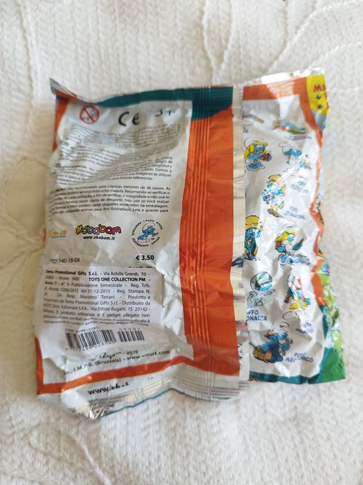 Set of Two Collectible Smurfs64286439940099122