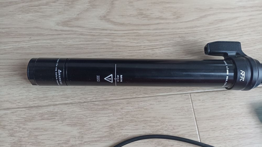 Sztyca  Regulowana 31,6 TranzX Pro RFR 120mm kabel na zewnątrz