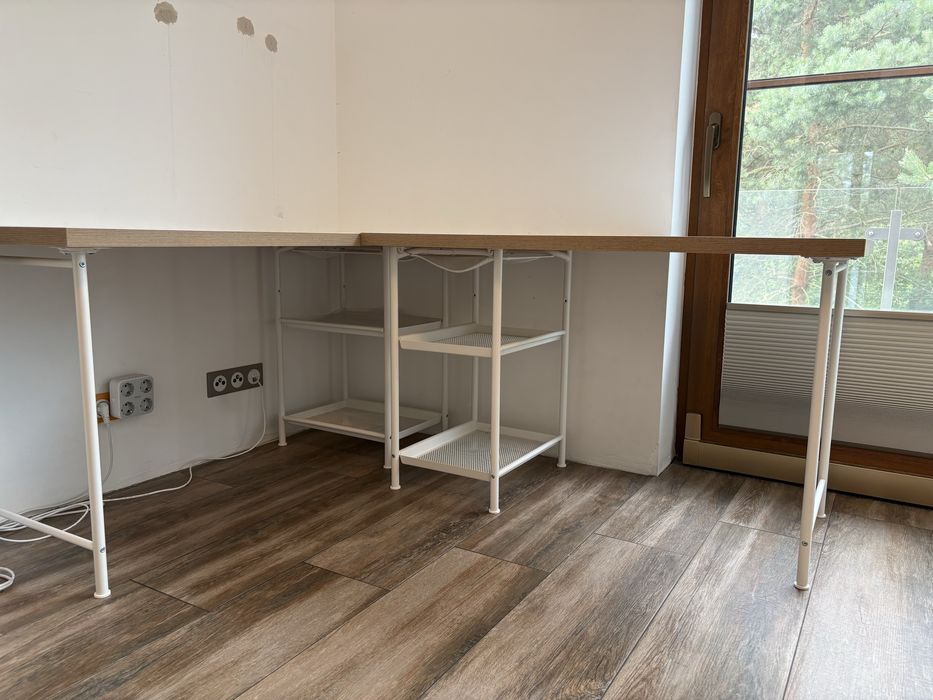 Biurko blat ikea nogi SPAND