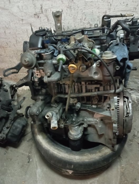 Motor e caixa Yaris 1400 diesel