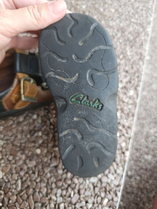 Skórzane Bucik mokasyny clarks r.23