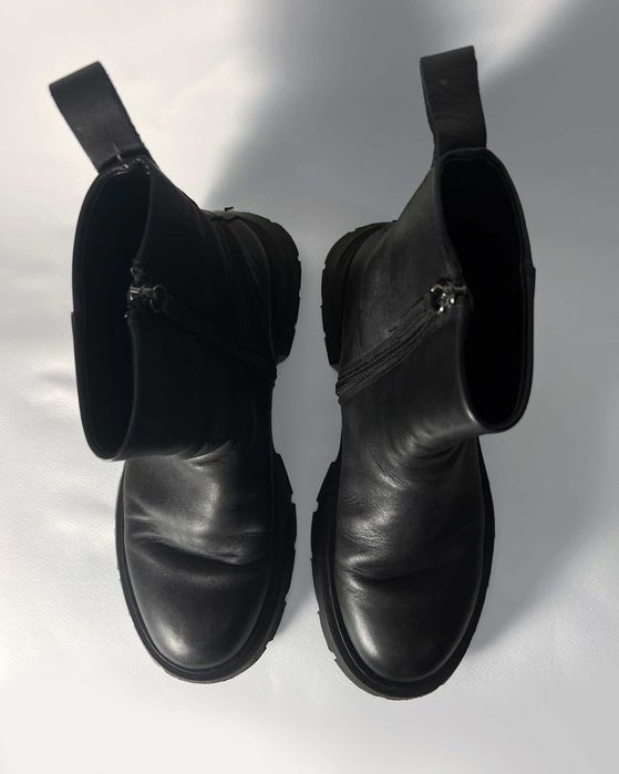 Жіночі черевики zara (zara ankle boots)