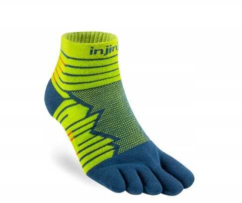 Skarpety do biegania Injinji Ultra Run Mini-Crew - moss roz. L