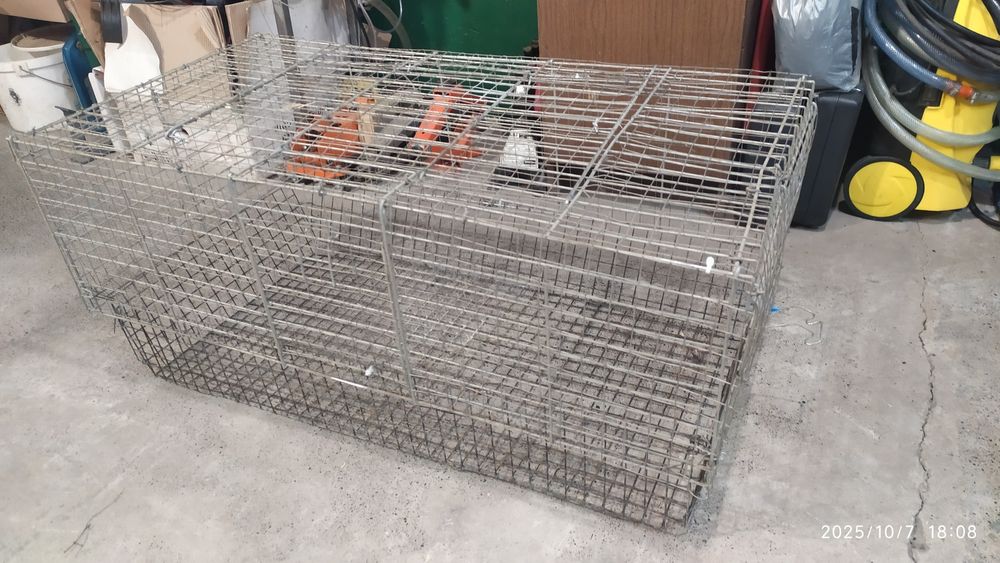 Продам металлическую клетку для перепелов или другой живности.