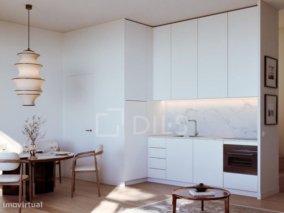 Apartamento T0 com varanda em novo empreendimento na Baixa do Porto