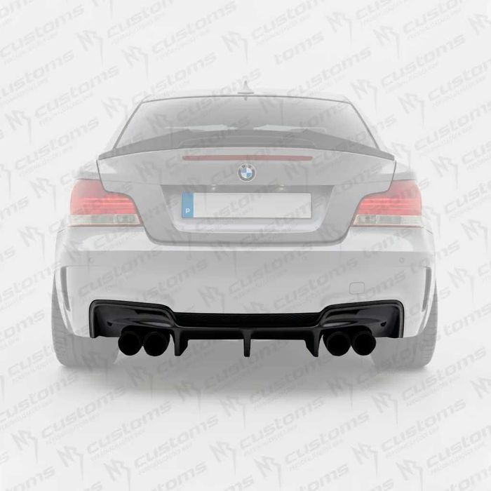 Difusor look 1M bmw E81/E82/E87/E88