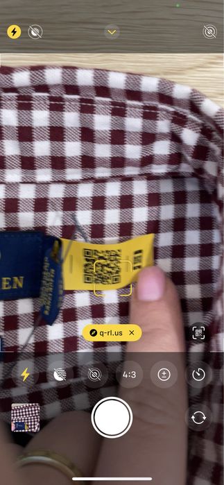 Koszula Polo Ralph Lauren męska Slim Fit Oxford Shirt koszula w kratę