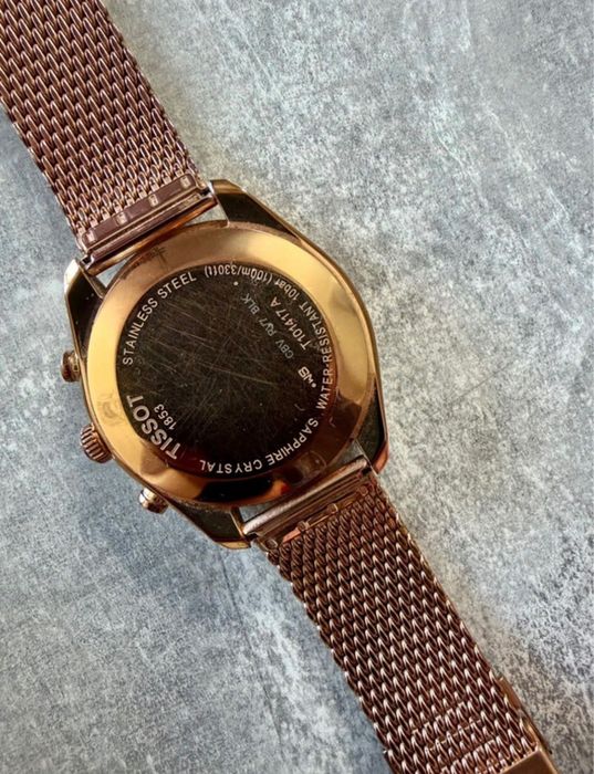 Zegarek marki TISSOT w kolorze rose gold