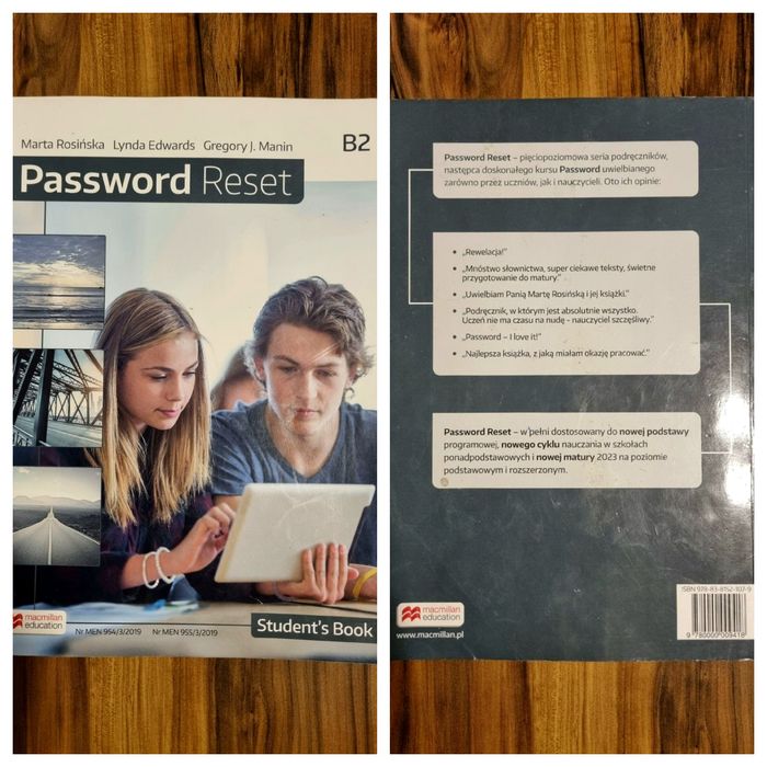 Podręcznik Password Reset B2 Macmilan + gratis ćwiczenia