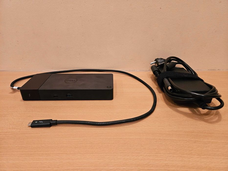 Stacja Dokująca Dell WD19TBS + Oryginalny Zasilacz Dell 180W = ZESTAW!
