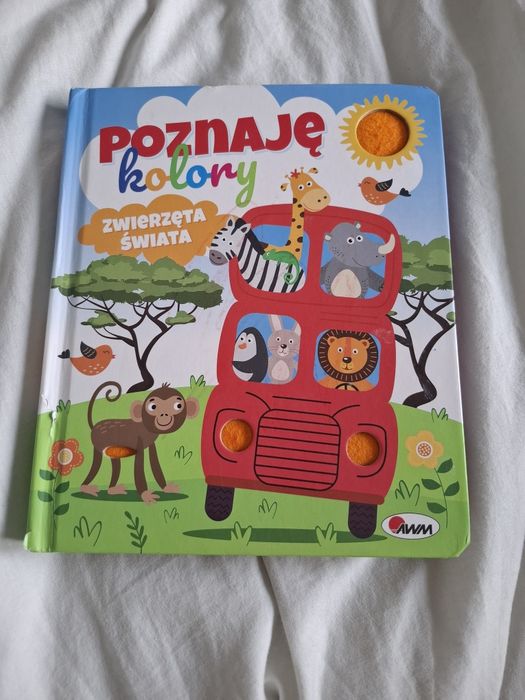 Książeczka poznaje kolory