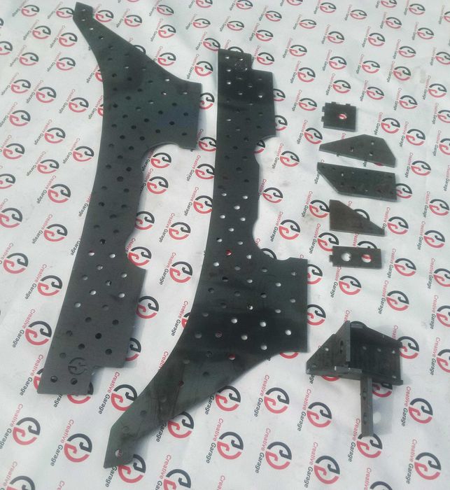 Підсилювачі / Усилители лонжеронів  передніх 3мм Нива  ВАЗ 2121-21217