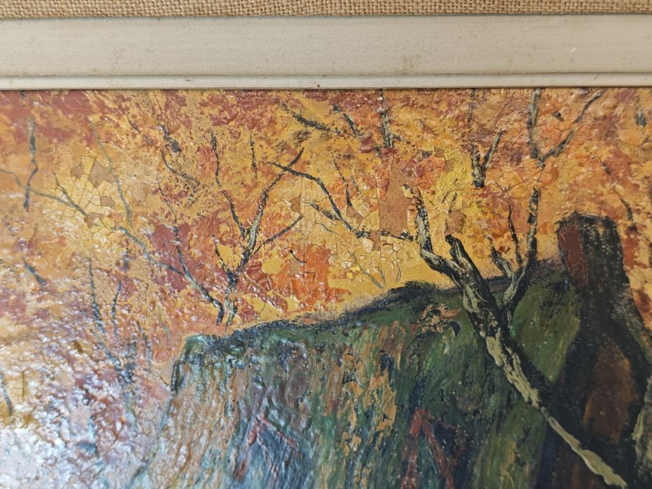 Obraz olej na płycie Francja