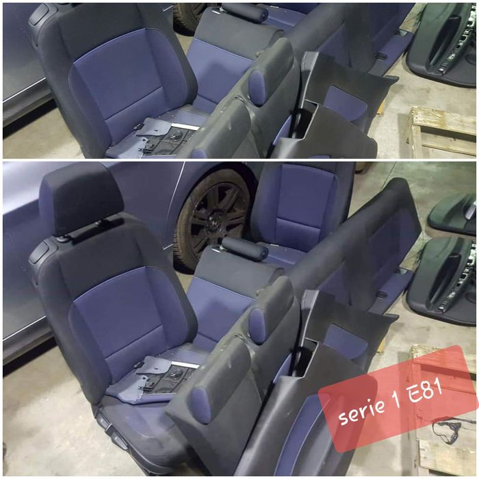 Bancos packm e sport bmw serie 1 e81