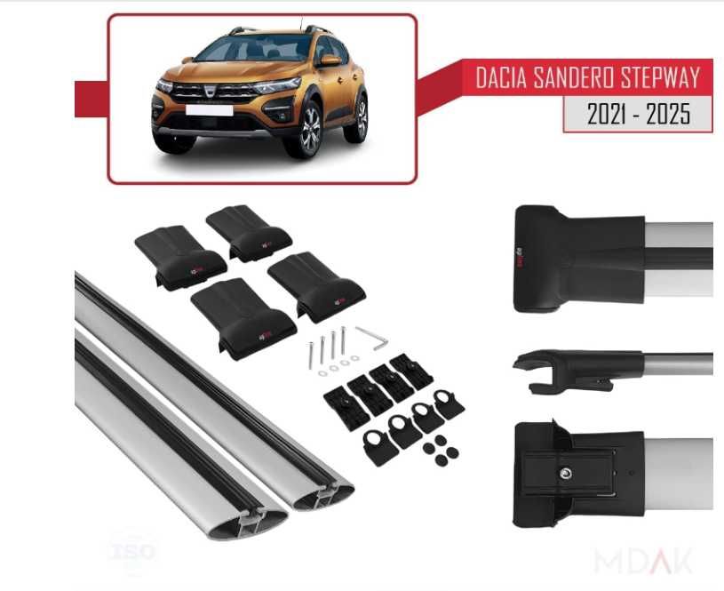 Barras transversais Dacia Sandero Stepway 3 de 2021-2024