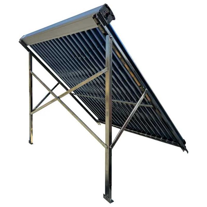 Kolektor słoneczny rurowo-próżniowy WeberFX20+zestaw mont dach płaski