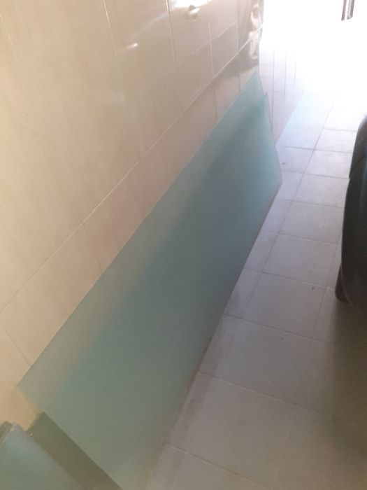 Vidro laminado fosco