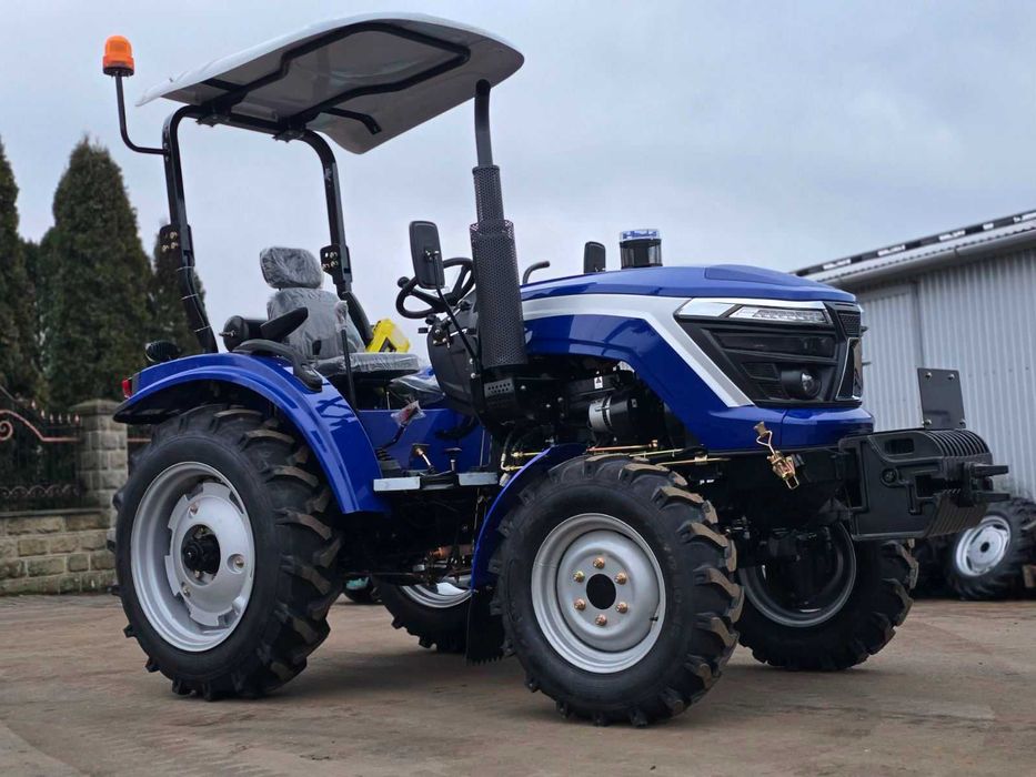 Повнопривідний трактор мінітрактор ДМТЗ 244Х, реверс, Євронавіска