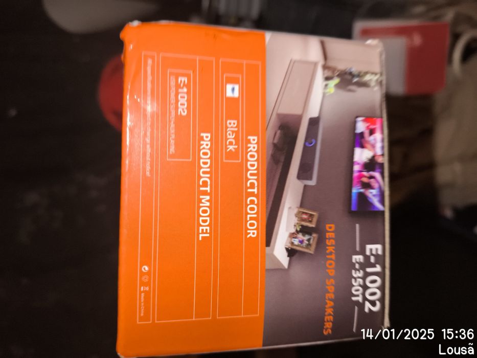 SOUNDBAR com alimentação via USB