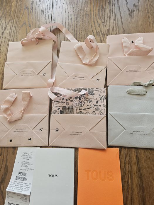 Oryginalne torebki prezentowe TOUS.