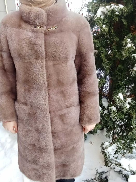 Шуба Arabeska, Турція, довжина - 105 см, розмір М, 15 500 грн, норка
