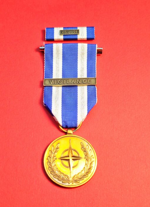 Medalha NATO VIGILANCE Não artigo 5