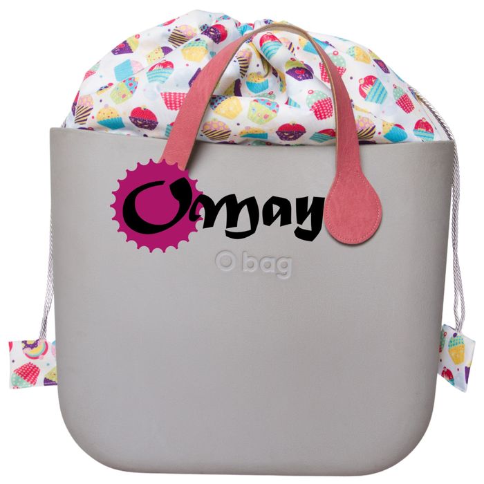 organizer do OBAG MINI worek babeczki muffinki GREY komin OMAY