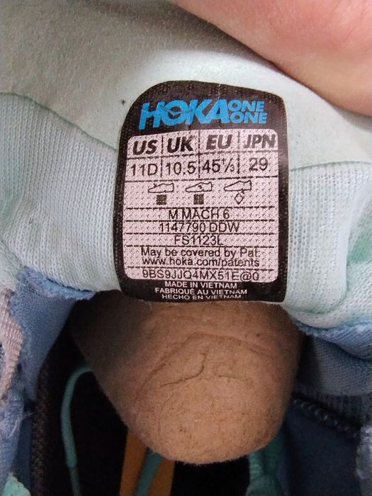 Buty Hoka Mach 6 roz.45 1/3-29cm