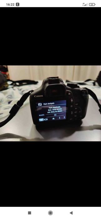 Canon EOS 1300D com lente 18-55mm