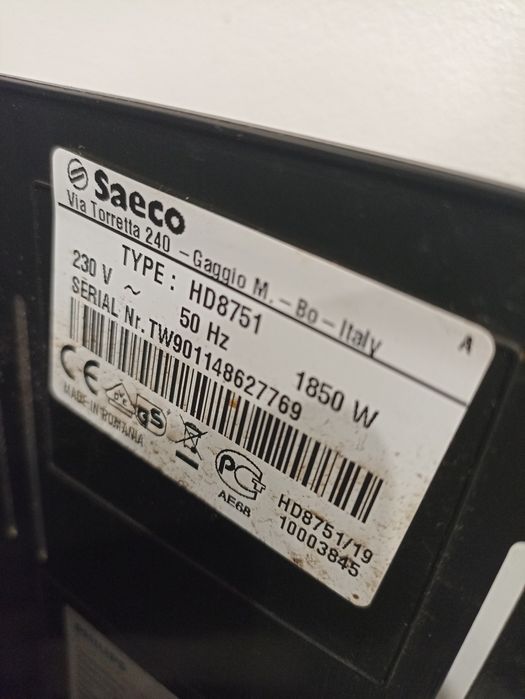 Ekspres  Saeco HD 8751